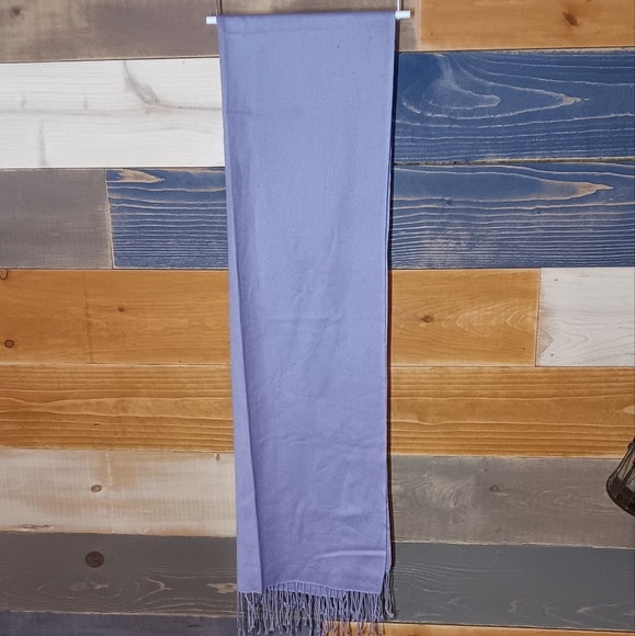 Pashmini Scarf Silk and Pashmina Wool Blend Lavender - Picture 1 of 5